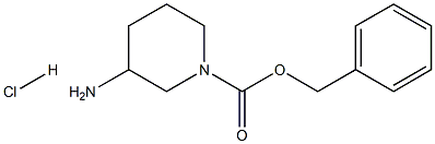 N-Cbz-3-Amino-piperidine hydrochloride Struktur