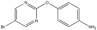 4-[(5-BROMOPYRIMIDIN-2-YL)OXY]ANILINE Struktur