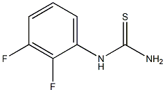 1-(2,3-Difluorophenyl)-2-thiourea 97% Struktur