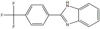 2-[4-(Trifluoromethyl)phenyl]-1H-benzimidazole Struktur