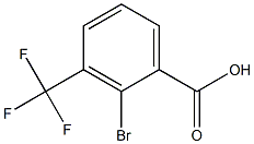 2-Bromo-3-(trifluoromethyl)benzoic acid 98% Struktur