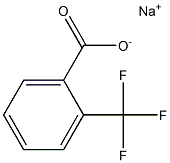 Sodium 2-(trifluoromethyl)benzoate 10% solution Struktur