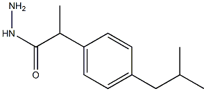 2-[4-(Isobutyl)phenyl]propionyl hydrazide 95% Struktur