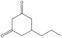 5-Propylcyclohexane-1,3-dione 98% Struktur