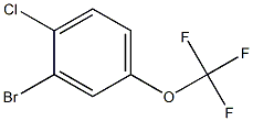 1-BROMO-2-CHLORO-5-(TRIFLUOROMETHOXY)BENZENE Struktur