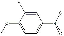 2-FLOURO-4-NITROANISOLE Struktur