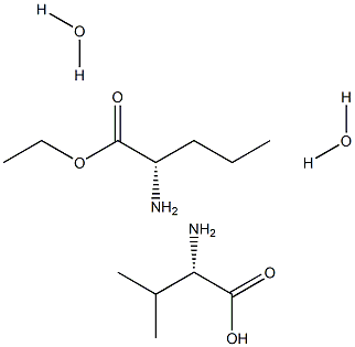 L-NORVALINE ETHYL ESTER-L-MALATE DIHYDRATE Struktur