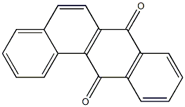 1,2-benz-9,10-anthraquinone Struktur