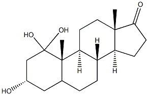 dihydroxyandrosterone Struktur