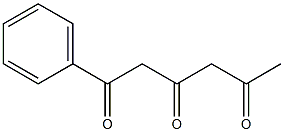 benzoylacetylacetone Struktur