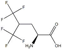 5,5,5,5',5',5'-hexafluoroleucine Struktur