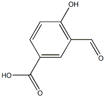 4-hydroxy-5-formylbenzoic acid Struktur