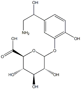 norepinephrine glucuronide Struktur