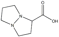 1,5-diazabicyclo(3.3.0)octane-2-carboxylic acid Struktur