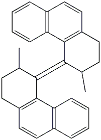 1,1',2,2',3,3',4,4'-octahydro-3,3'-dimethyl-4,4'-biphenanthrylidene Struktur