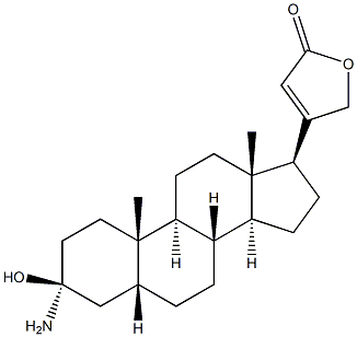 3-aminodigitoxigenin Struktur