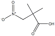 3-nitropivalic acid Struktur