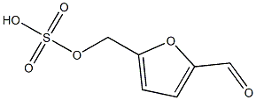 5-sulfooxymethylfurfural Struktur