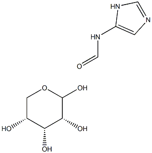 5-(formylamino)imidazole riboside Struktur