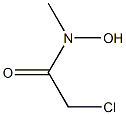 2-chloro-N-hydroxy-N-methylacetamide Struktur