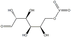 glucose-6-vanadate Struktur