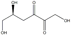 4-deoxy-glycero-hexo-2,3-diulose Struktur