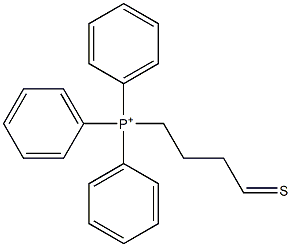 thiobutyltriphenylphosphonium Struktur