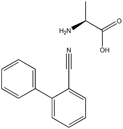 2'-cyano-(biphenyl) alanine Struktur