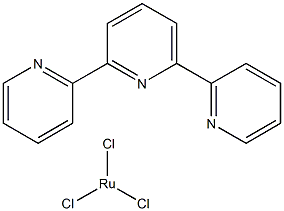 trichloro(2,2'-6',2''-terpyridine)ruthenium Struktur