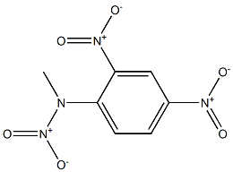 2,4-dinitrophenyl-N-methylnitramine Struktur