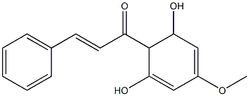 2',6'-dihydroxy-4'-methoxydihydrochalcone Struktur