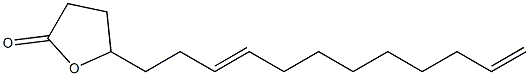 7,15-hexadecadien-4-olide Struktur