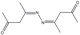 acetylacetone azine Struktur