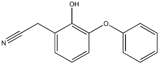 hydroxy-3-phenoxybenzeneacetonitrile Struktur