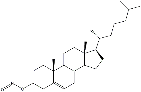 CHOLESTERYLNITRITE Struktur