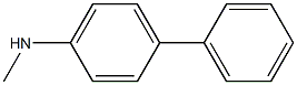 N-METHYL-4-AMINOBIPHENYL Struktur