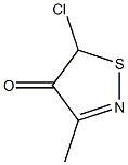 5-CHLORO-3-METHYLISOTHIAZOLONE Struktur