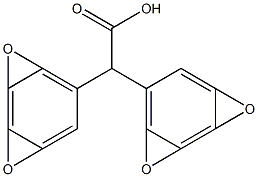 CARBOXYMETHYLENEDIBENZENEDIEPOXIDE Struktur