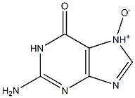 GUANINE7-N-OXIDE Struktur