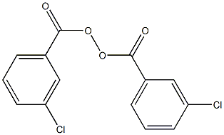 DI-META-CHLOROBENZOYLPEROXIDE Struktur