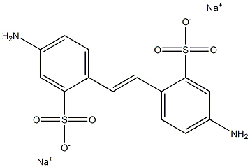 4,4'-DIAMINOSTILBENE-2,2'-DISULPHONICACID,DISODIUMSALT Struktur