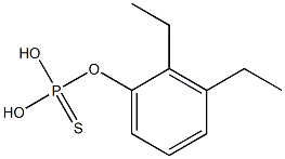 DIETHYLPHENYLPHOSPHOROTHIONATE Struktur