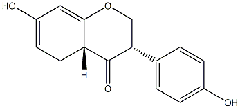 TRANS-TETRAHYDRODAIDZEIN Struktur