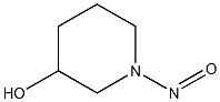 3-HYDROXY-N-NITROSOPIPERIDINE Struktur