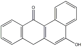 5-HYDROXYBENZANTHRONE Struktur