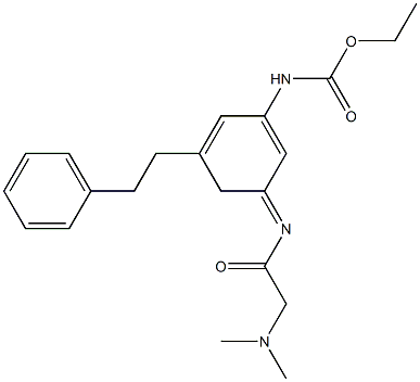 3-CARBETHOXYAMINO-5-DIMETHYLAMINOACETYL-IMINODIBENZYL Struktur