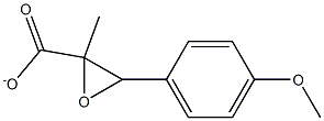 METHYL-2,3-EPOXY-3-(4-METHOXYPHENYL)PROPIONATE Struktur