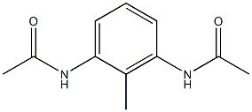 2,6-DI(ACETYLAMINO)TOLUENE Struktur