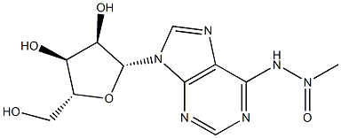 N-(METHYLNITROSO)ADENOSINE Struktur