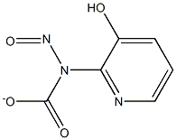 N-MONONITROSOPYRIDINOLCARBAMATE Struktur